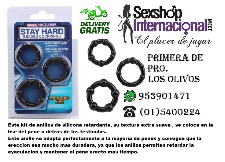 ANILLOS RETARDANTES LLEVATE EL TUYO CON UN 25 DE DESCUENTO